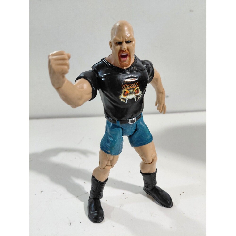 Jakks Pacific WWE WWF Titan Tron Live Stone Cold Steve Austin Wrestling Figure